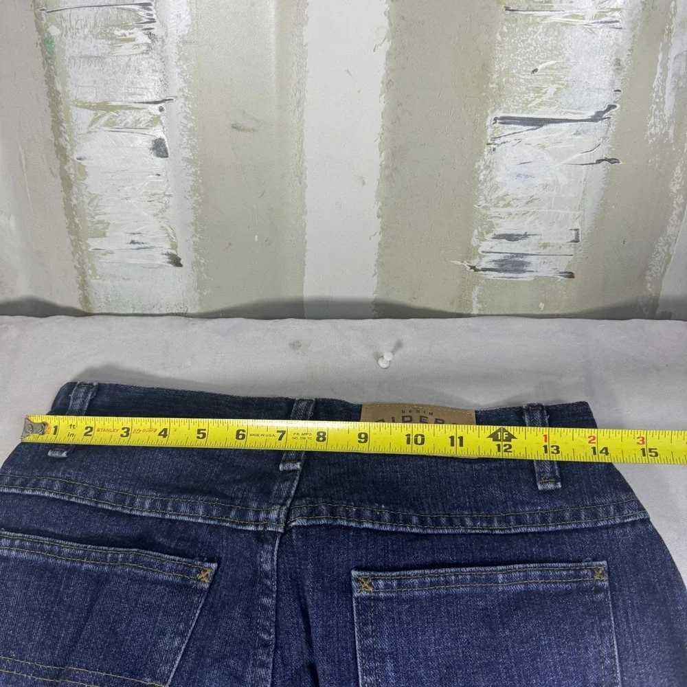 VTG‎ Lee Riders Straight Jeans 6M Blue Cotton Denim 5-Pocket Everyday Comfort 6M